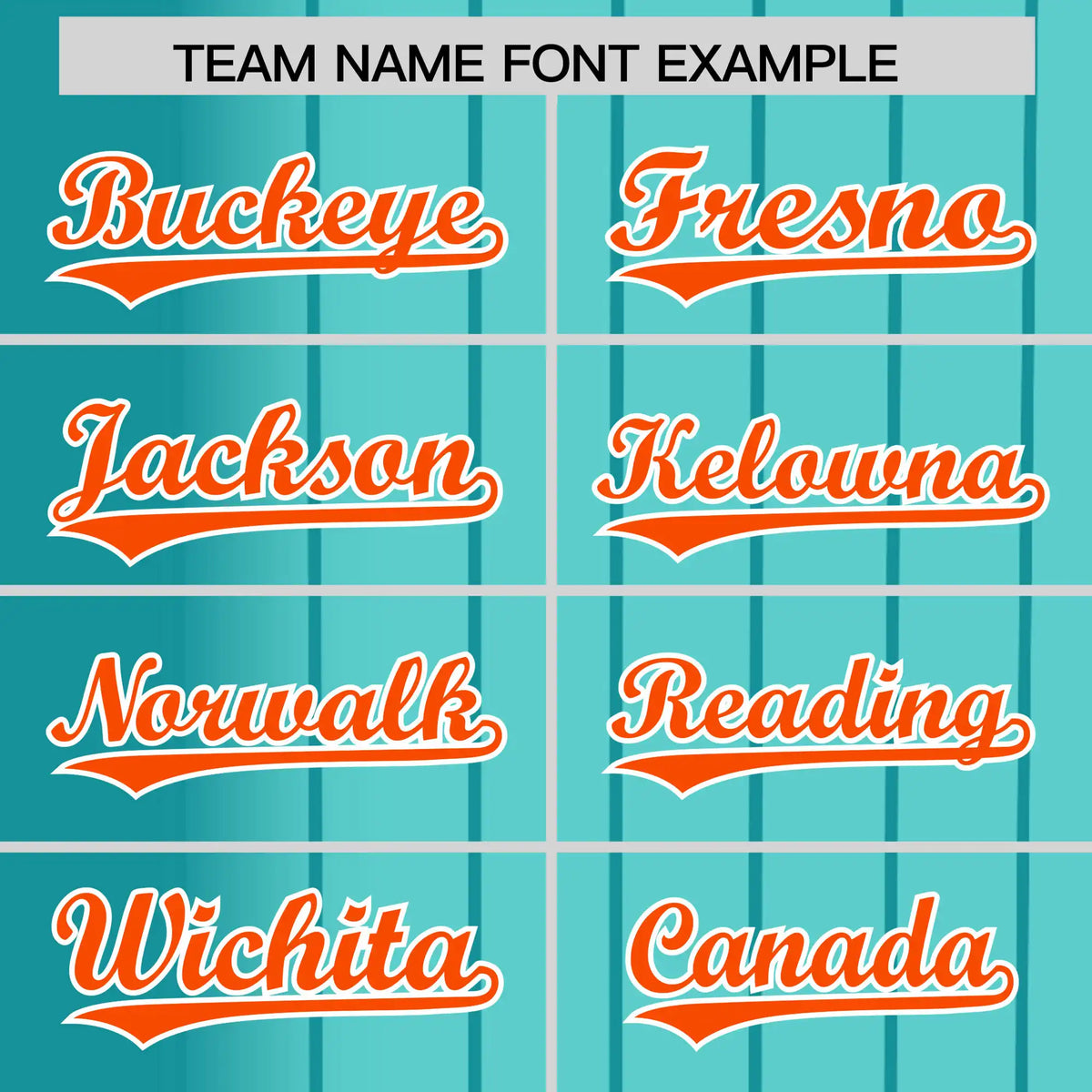 Custom Light-Blue Pinstripe Orange Authentic Baseball Jersey