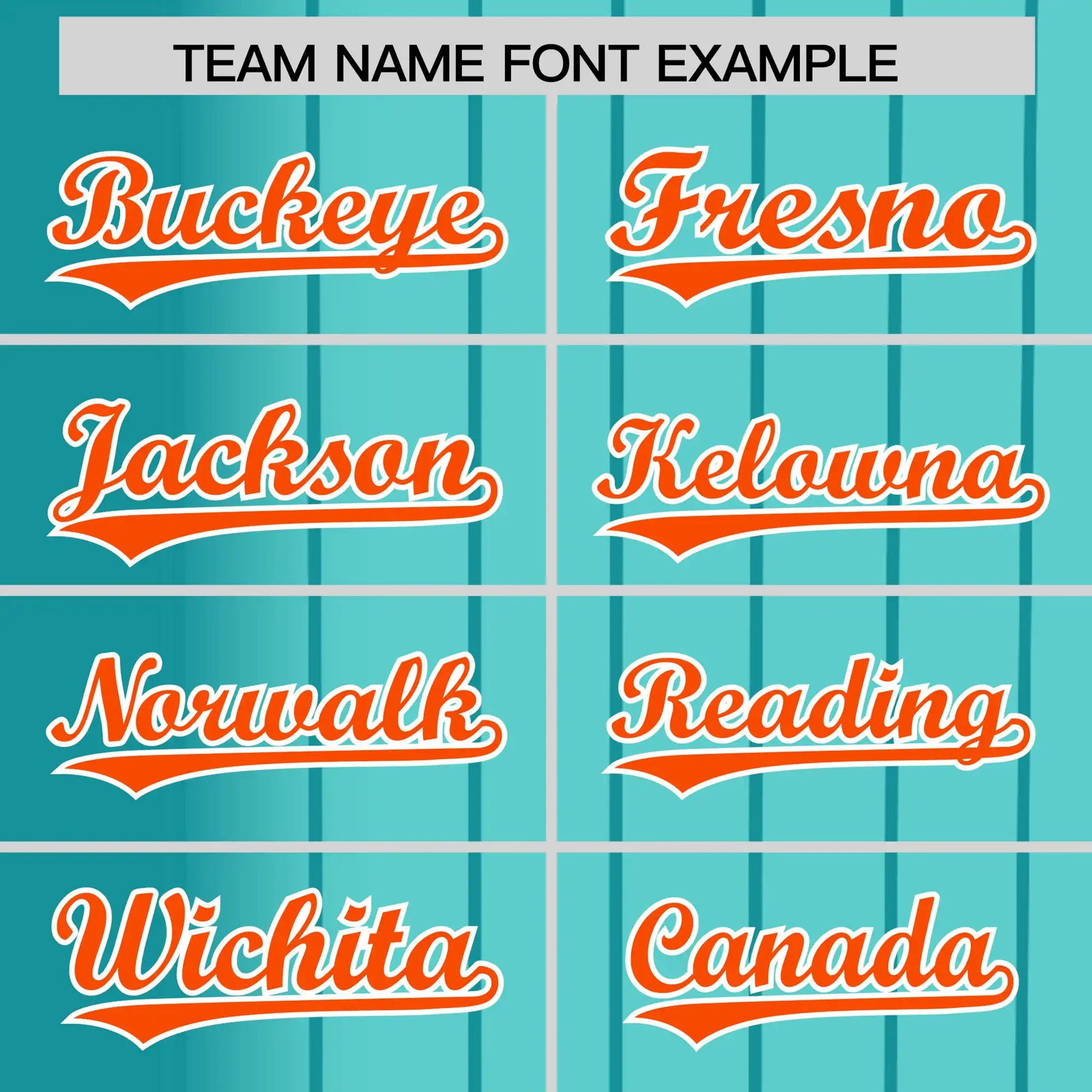 Custom Light-Blue Pinstripe Orange Authentic Baseball Jersey