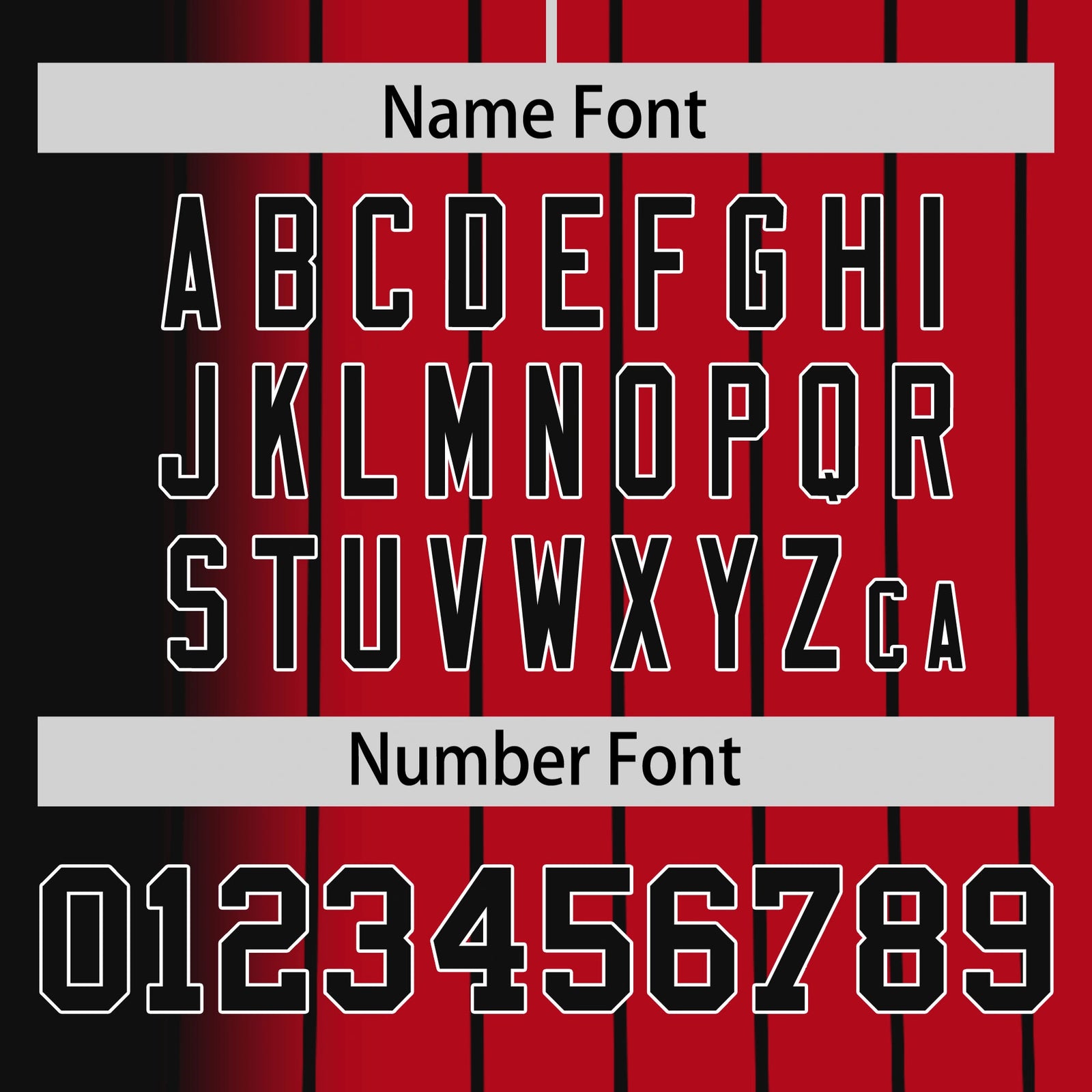 Custom Black Red Pinstripe Black Authentic Baseball Jersey