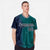 Custom Navy Midnight-Green Pinstripe Navy Authentic Baseball Jersey