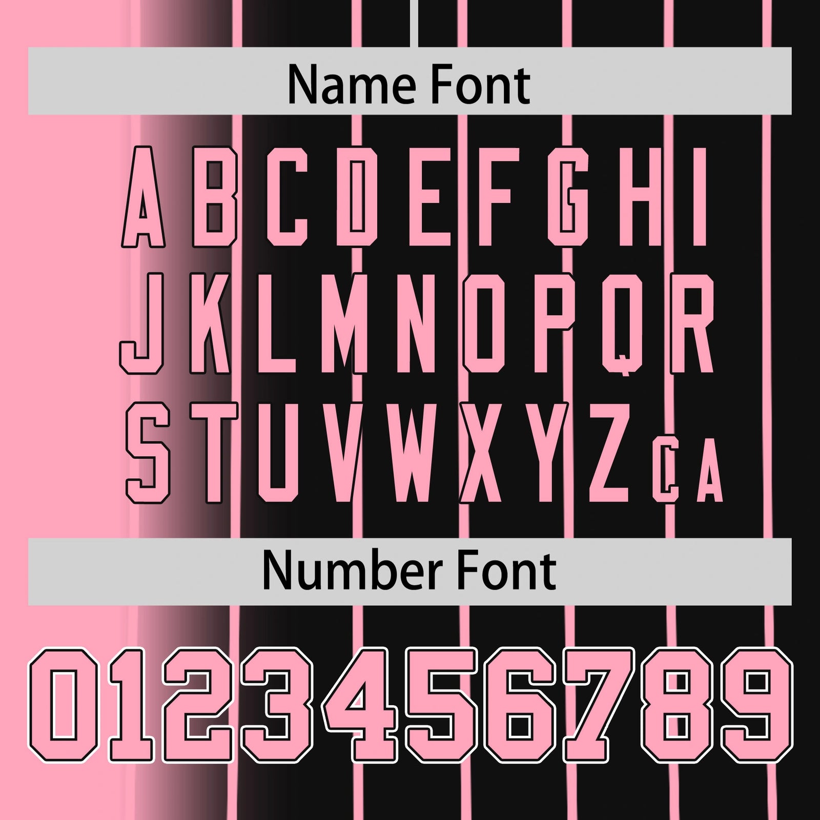 Custom Pink Black Pinstripe Pink Authentic Baseball Jersey