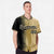 Custom Black Old-Gold Pinstripe Black Authentic Baseball Jersey