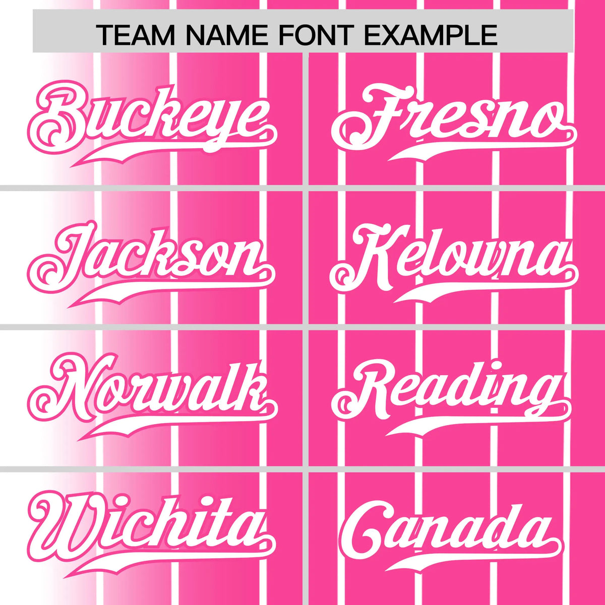 Custom White Pink Pinstripe White Authentic Baseball Jersey