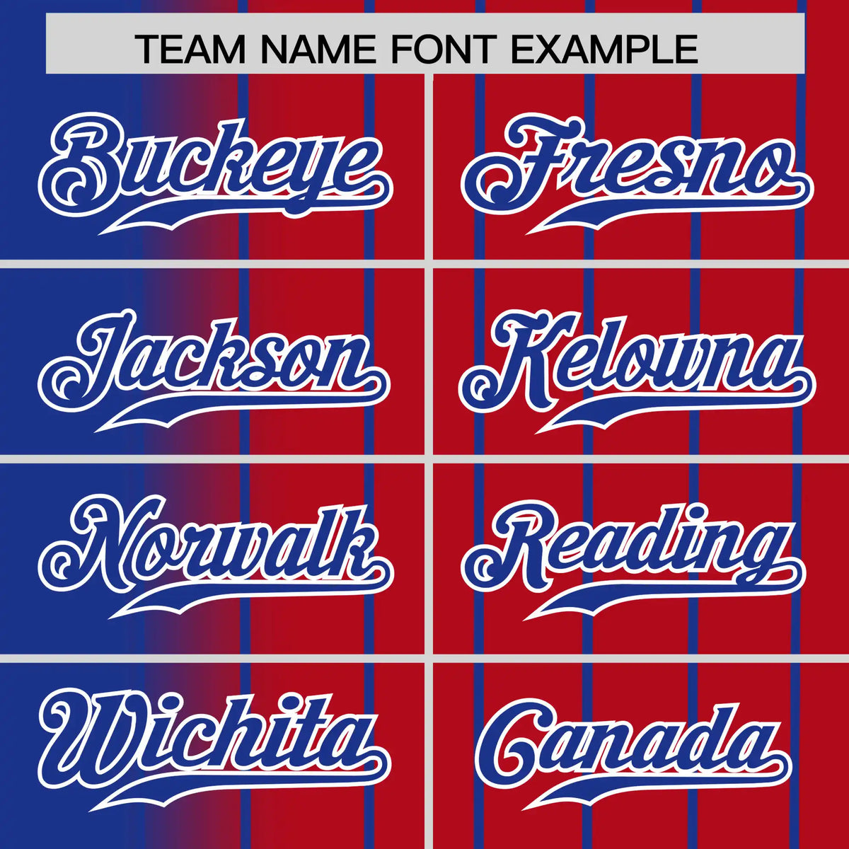 Custom Blue Crimson Pinstripe Blue Authentic Baseball Jersey