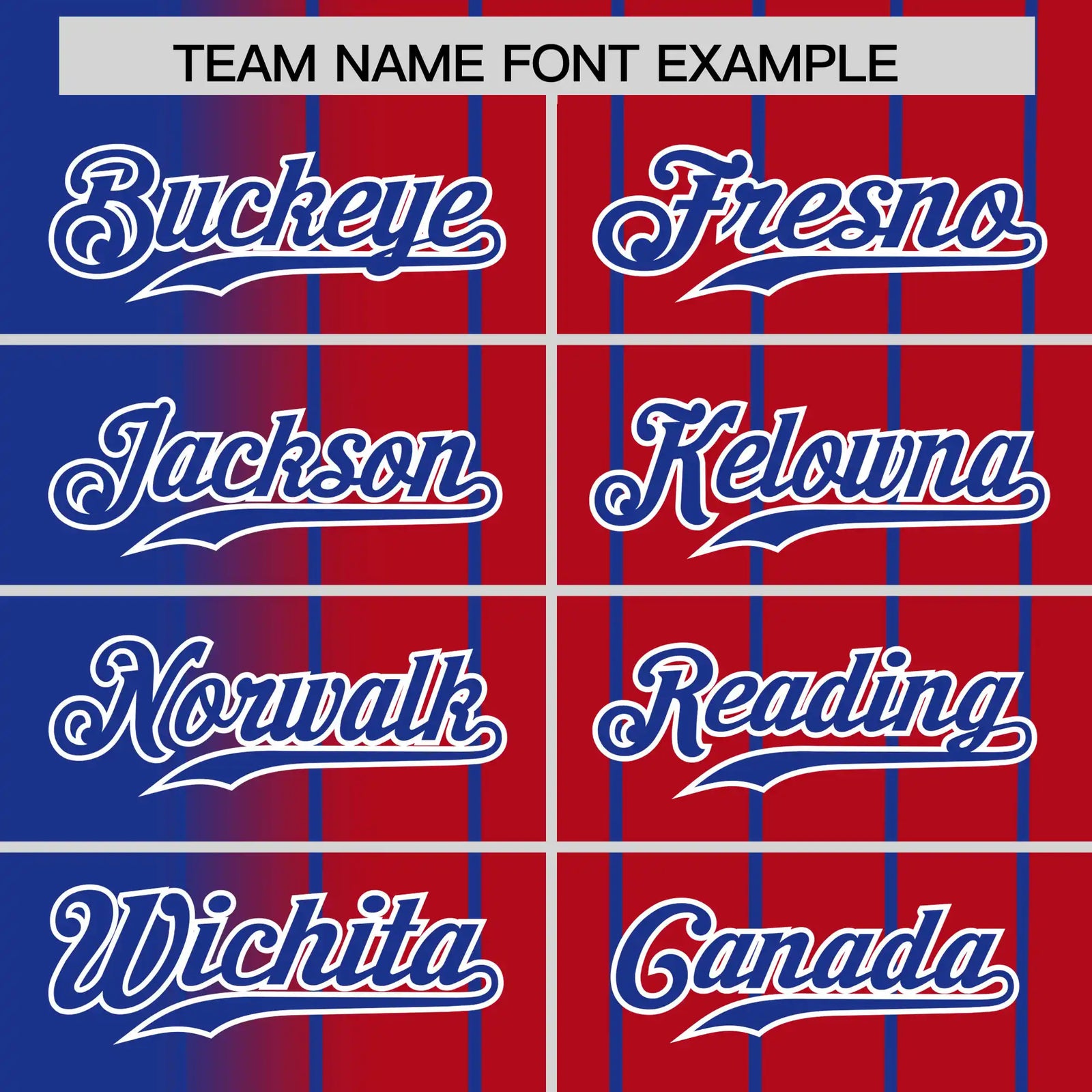 Custom Blue Crimson Pinstripe Blue Authentic Baseball Jersey