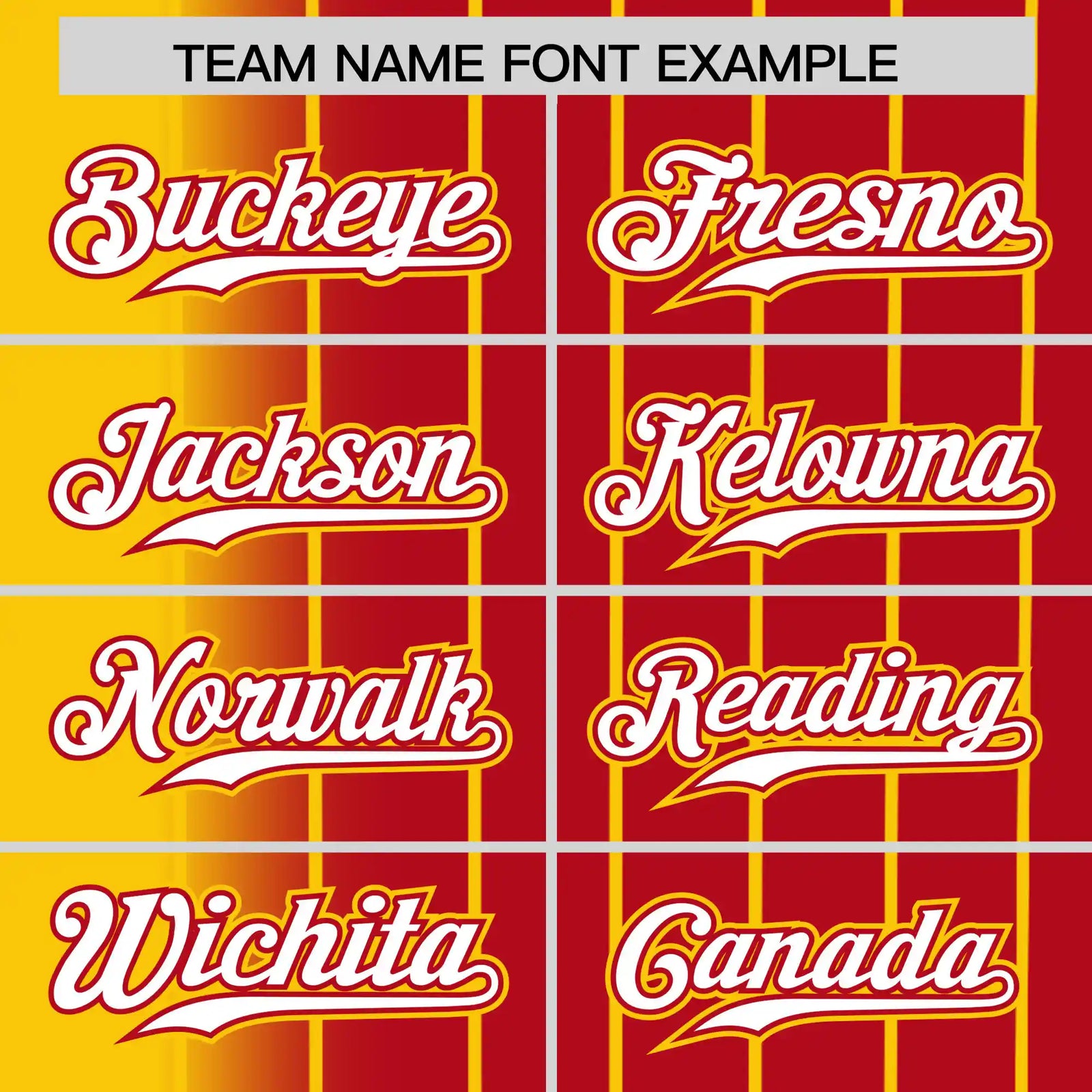 Custom Yellow Red Pinstripe White Authentic Baseball Jersey