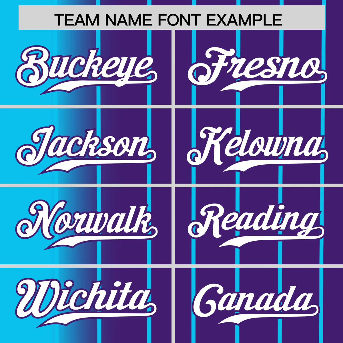 Custom Blue Purple Pinstripe White Authentic Baseball Jersey