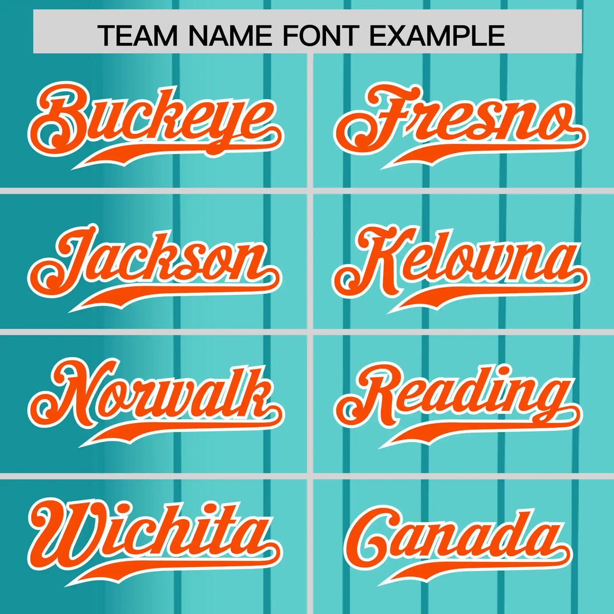 Custom Light-Blue Pinstripe Orange Authentic Baseball Jersey