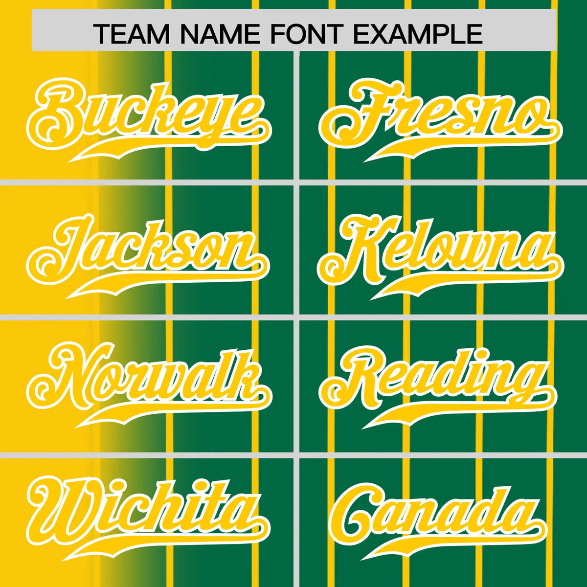 Custom Yellow Green Pinstripe Yellow Authentic Baseball Jersey