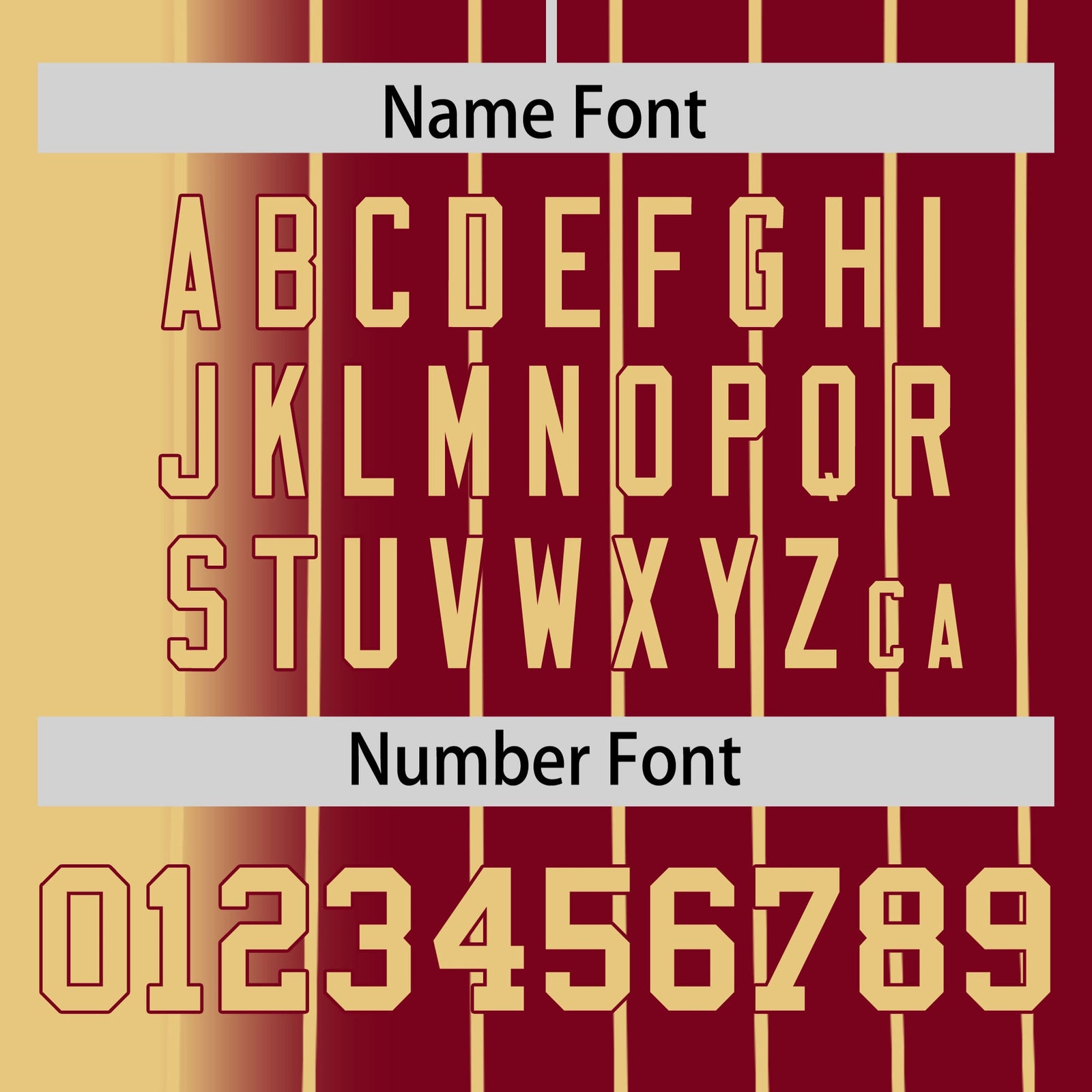 Custom Old-Gold Crimson Pinstripe Old-Gold Authentic Baseball Jersey