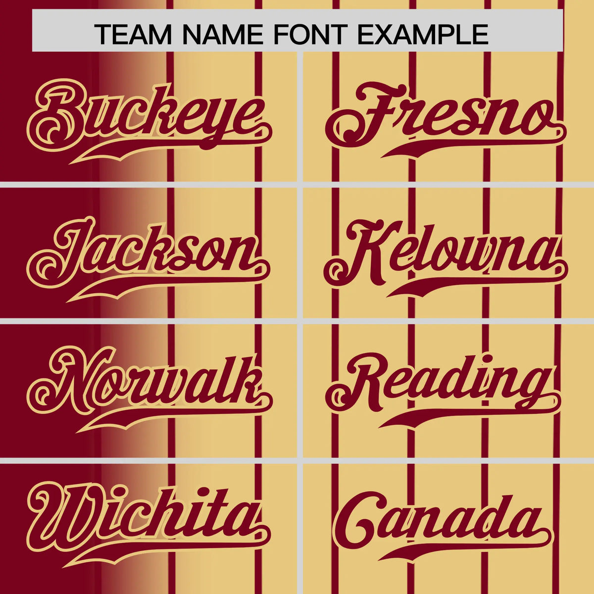 Custom Crimson Old-Gold Pinstripe Crimson Authentic Baseball Jersey