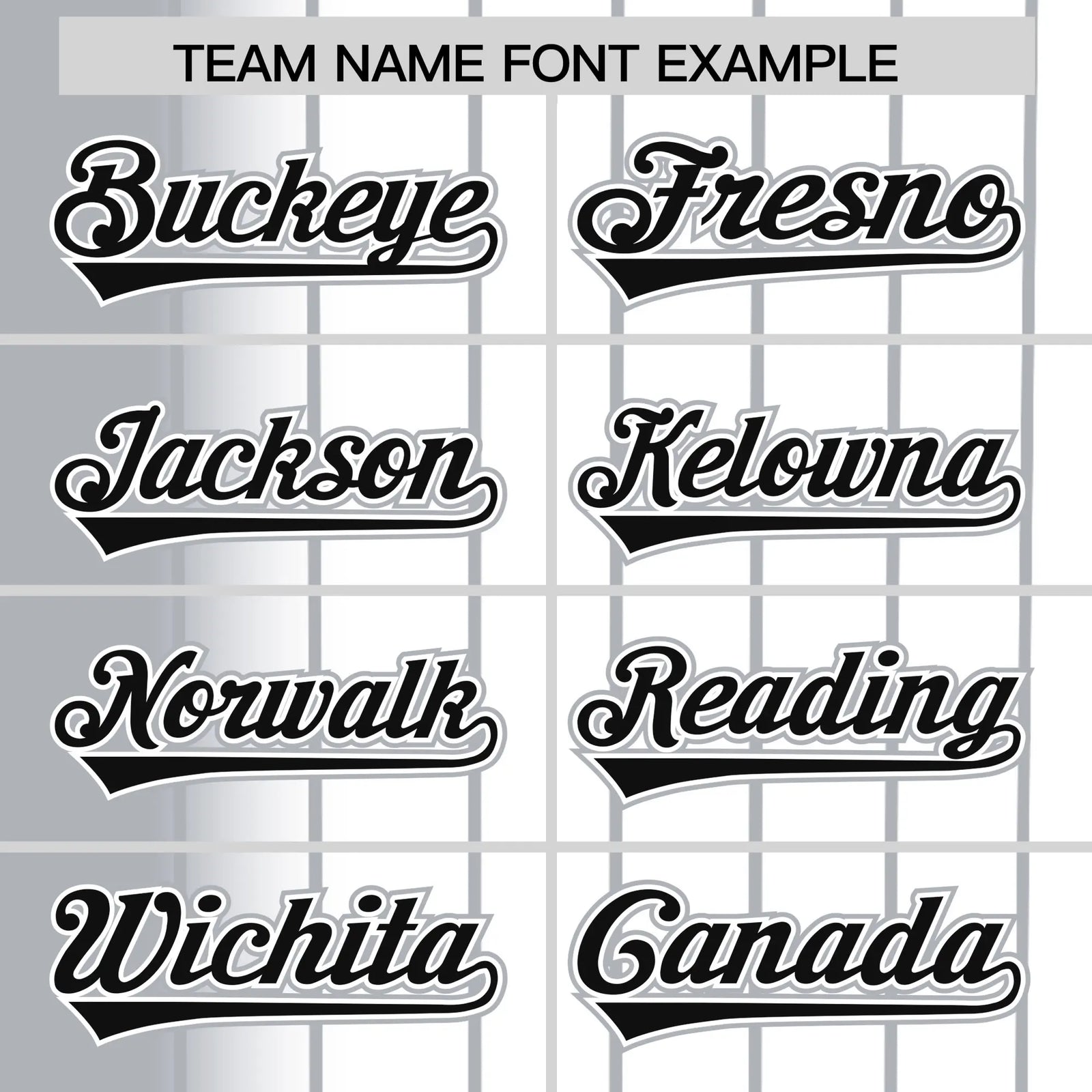 Custom Gray White Pinstripe Black Authentic Baseball Jersey