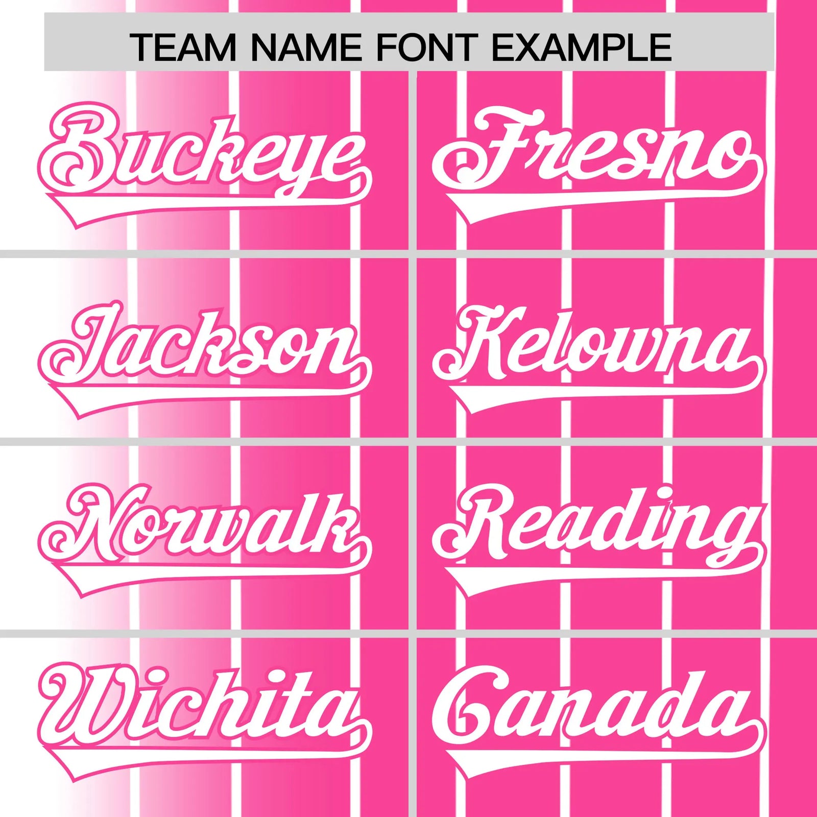 Custom White Pink Pinstripe White Authentic Baseball Jersey