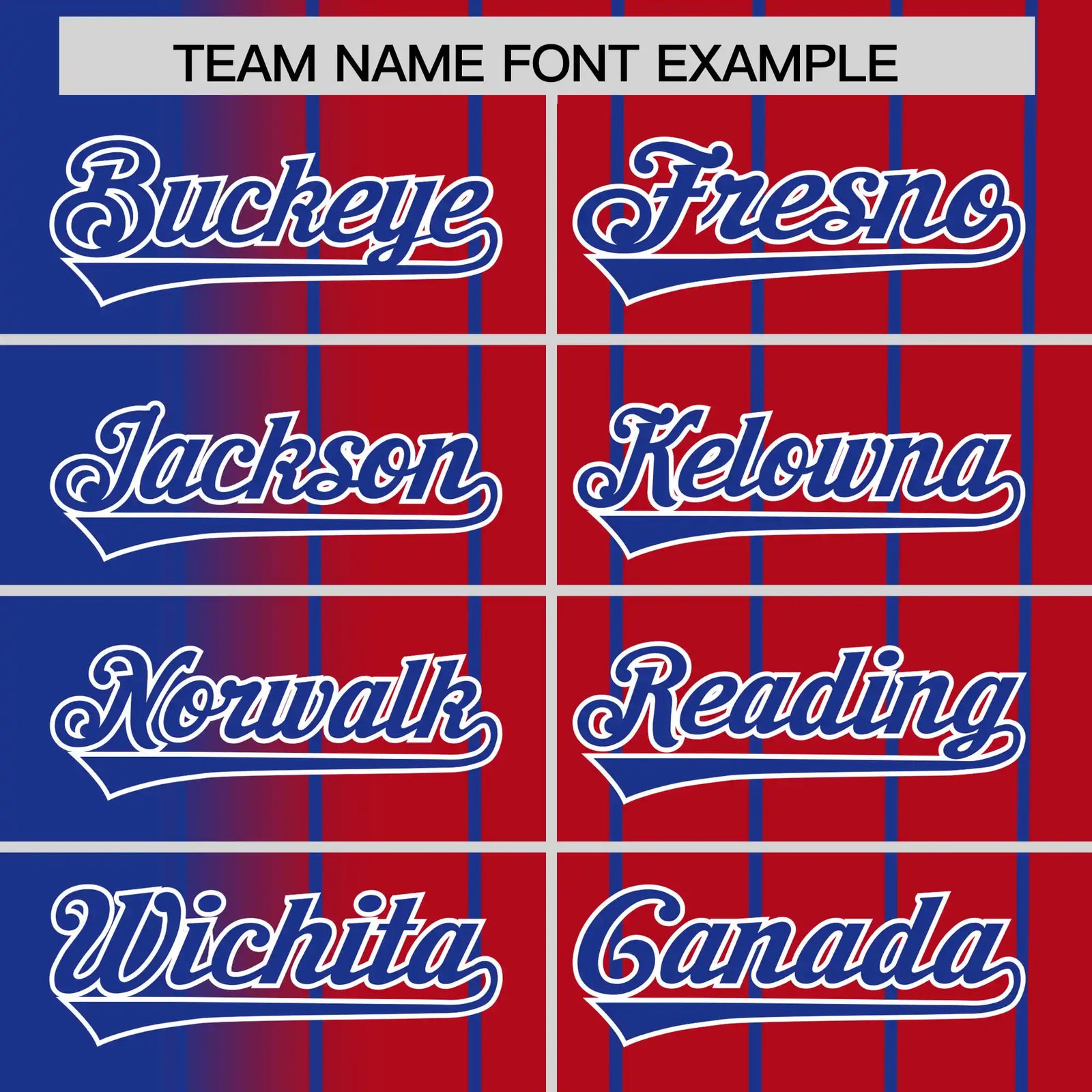 Custom Blue Crimson Pinstripe Blue Authentic Baseball Jersey