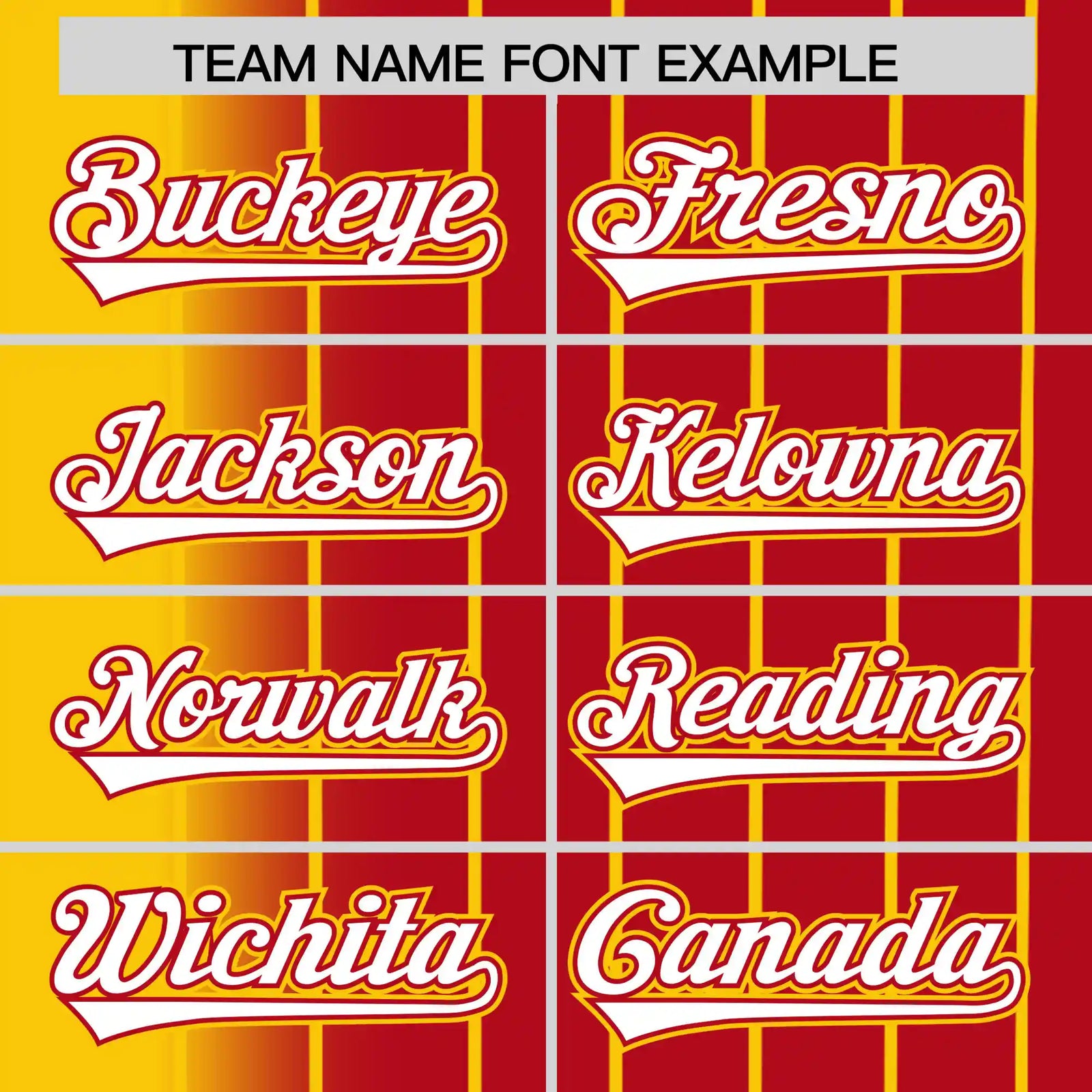 Custom Yellow Red Pinstripe White Authentic Baseball Jersey