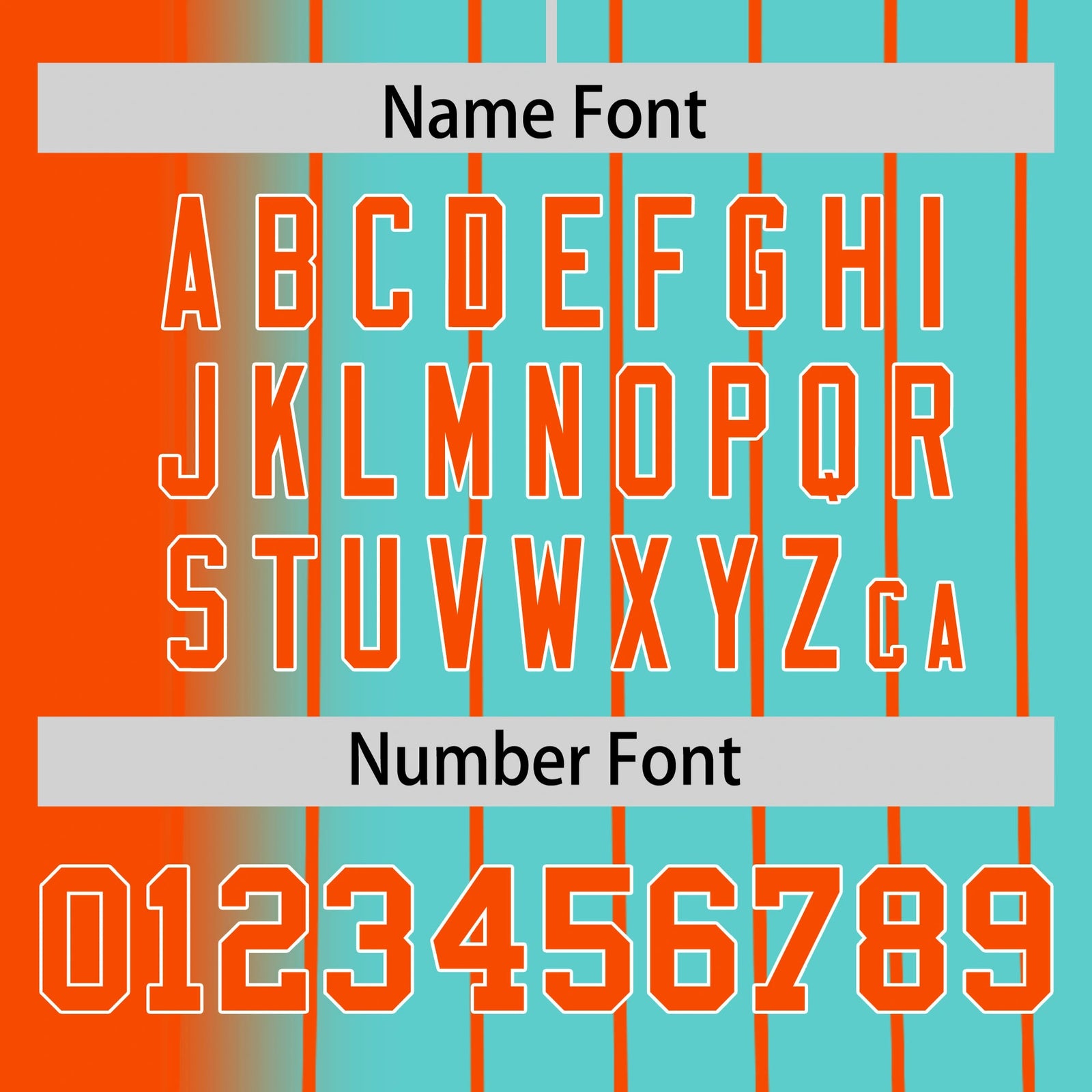 Custom Orange Light-Blue Pinstripe Orange Authentic Baseball Jersey