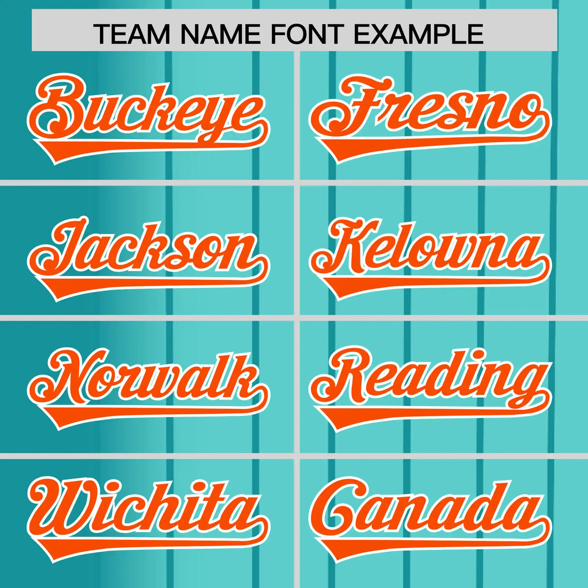 Custom Light-Blue Pinstripe Orange Authentic Baseball Jersey