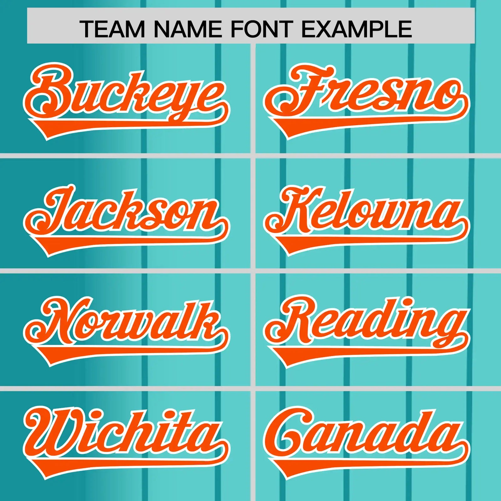 Custom Light-Blue Pinstripe Orange Authentic Baseball Jersey