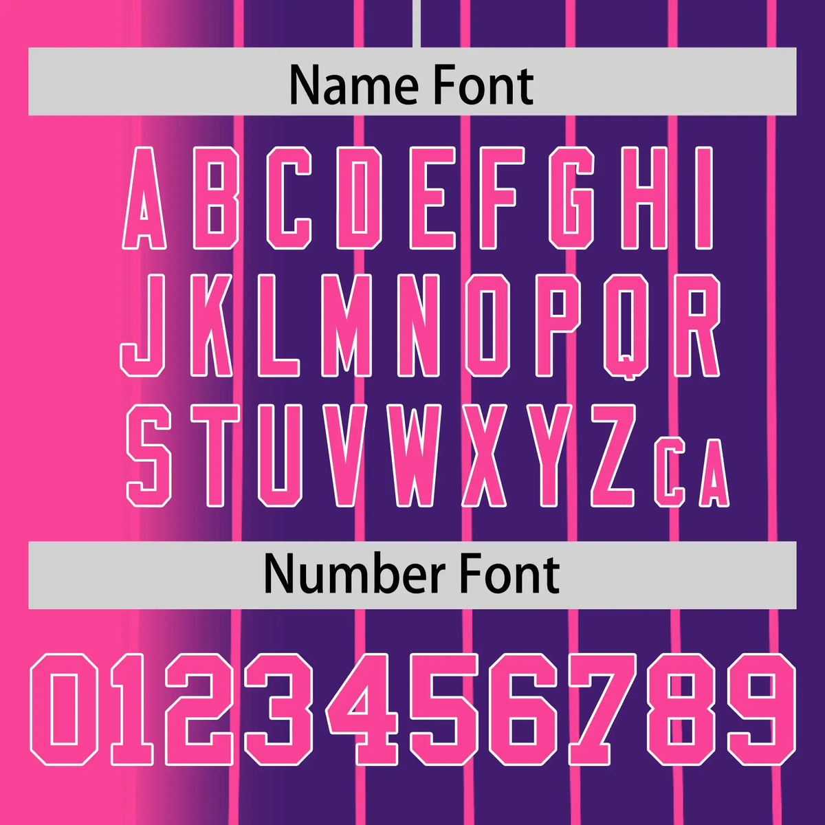 Custom Pink Purple Pinstripe Pink Authentic Baseball Jersey