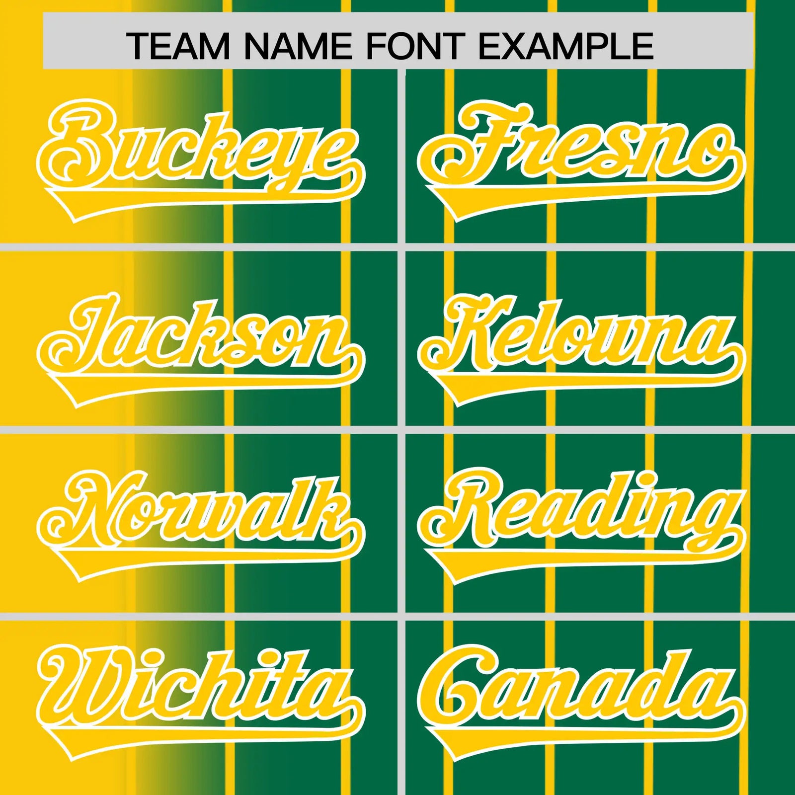 Custom Yellow Green Pinstripe Yellow Authentic Baseball Jersey