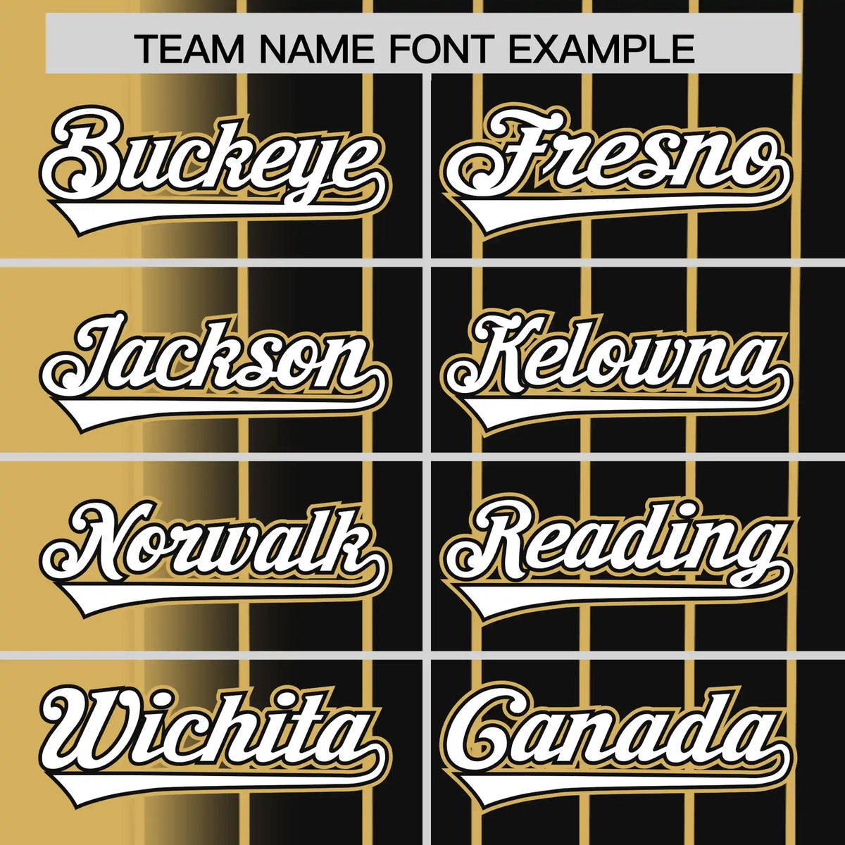 Custom Old-Gold Black Pinstripe White Authentic Baseball Jersey