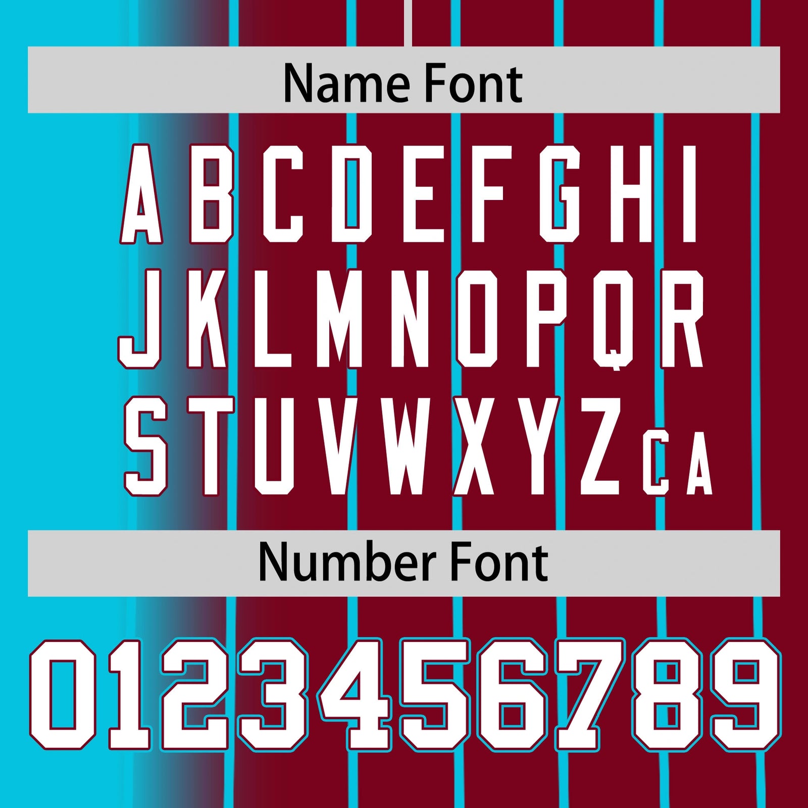 Custom Light-Blue Crimson Pinstripe White Authentic Baseball Jersey