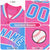 Custom Navy Pink Pinstripe Navy Authentic Baseball Jersey