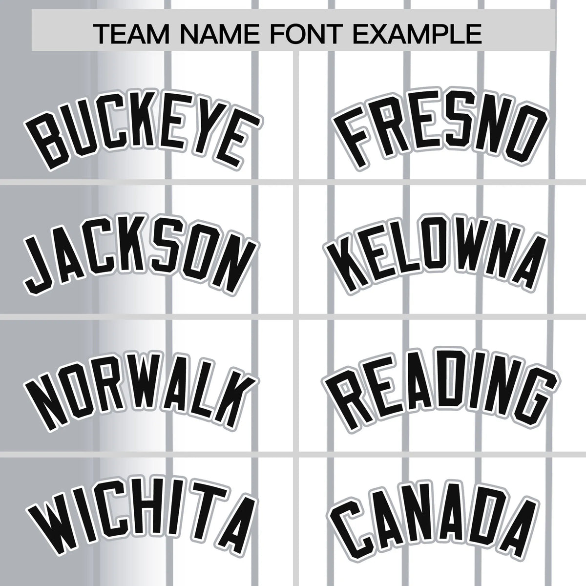 Custom Gray White Pinstripe Black Authentic Baseball Jersey