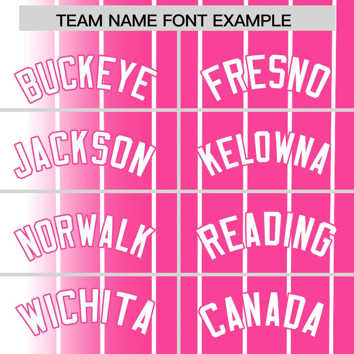 Custom White Pink Pinstripe White Authentic Baseball Jersey