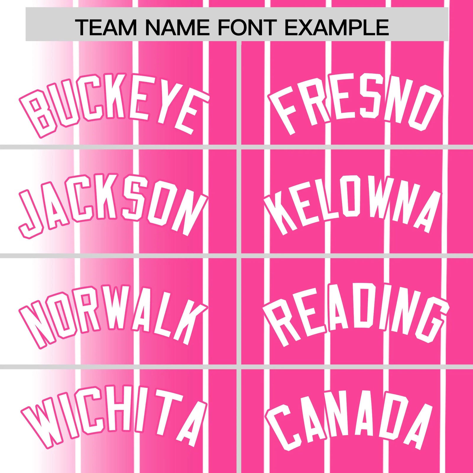 Custom White Pink Pinstripe White Authentic Baseball Jersey