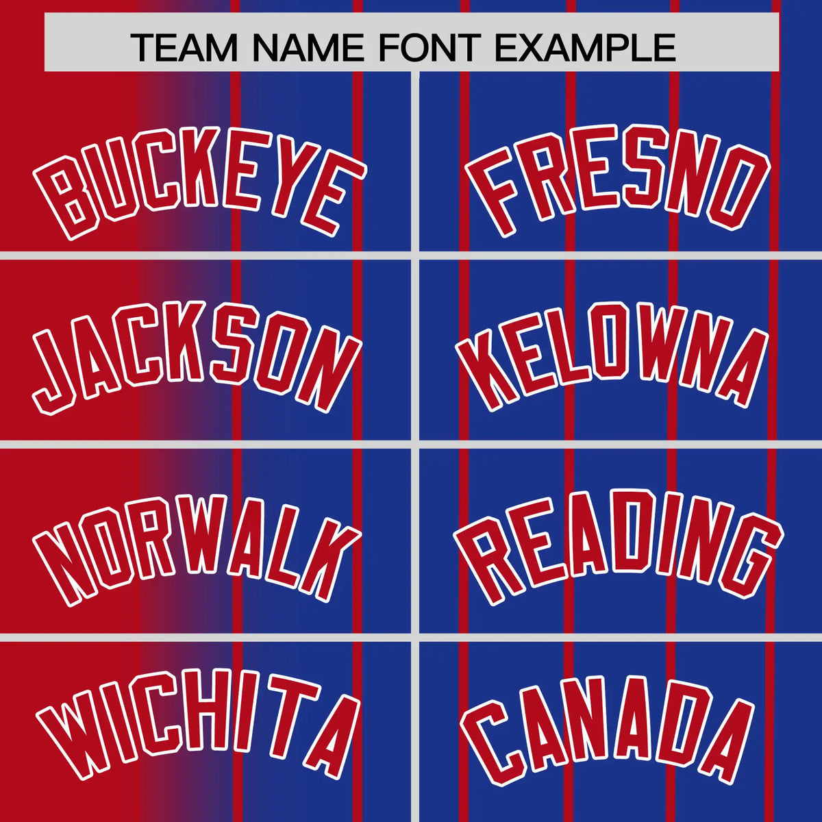 Custom Crimson Blue Pinstripe Crimson Authentic Baseball Jersey