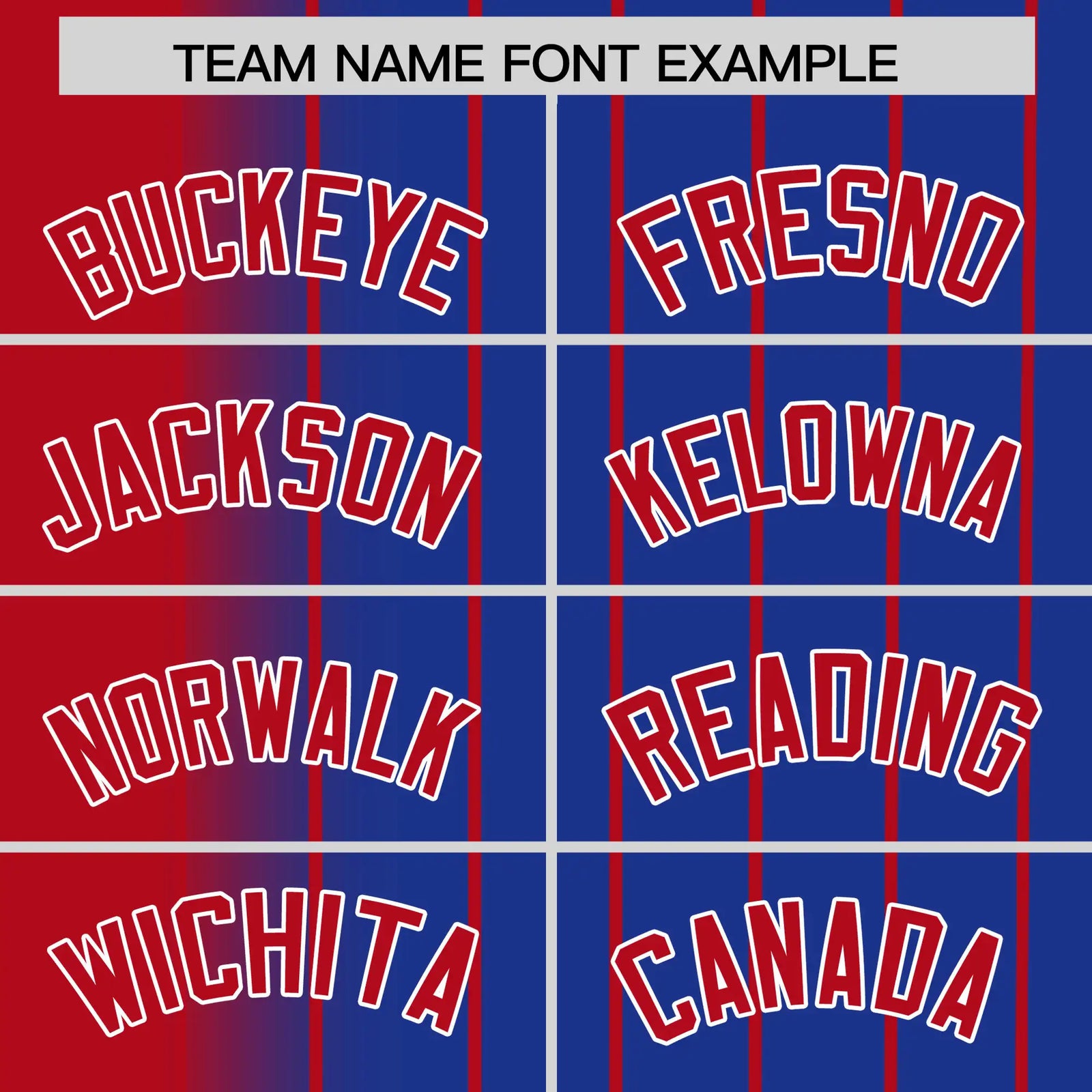 Custom Crimson Blue Pinstripe Crimson Authentic Baseball Jersey