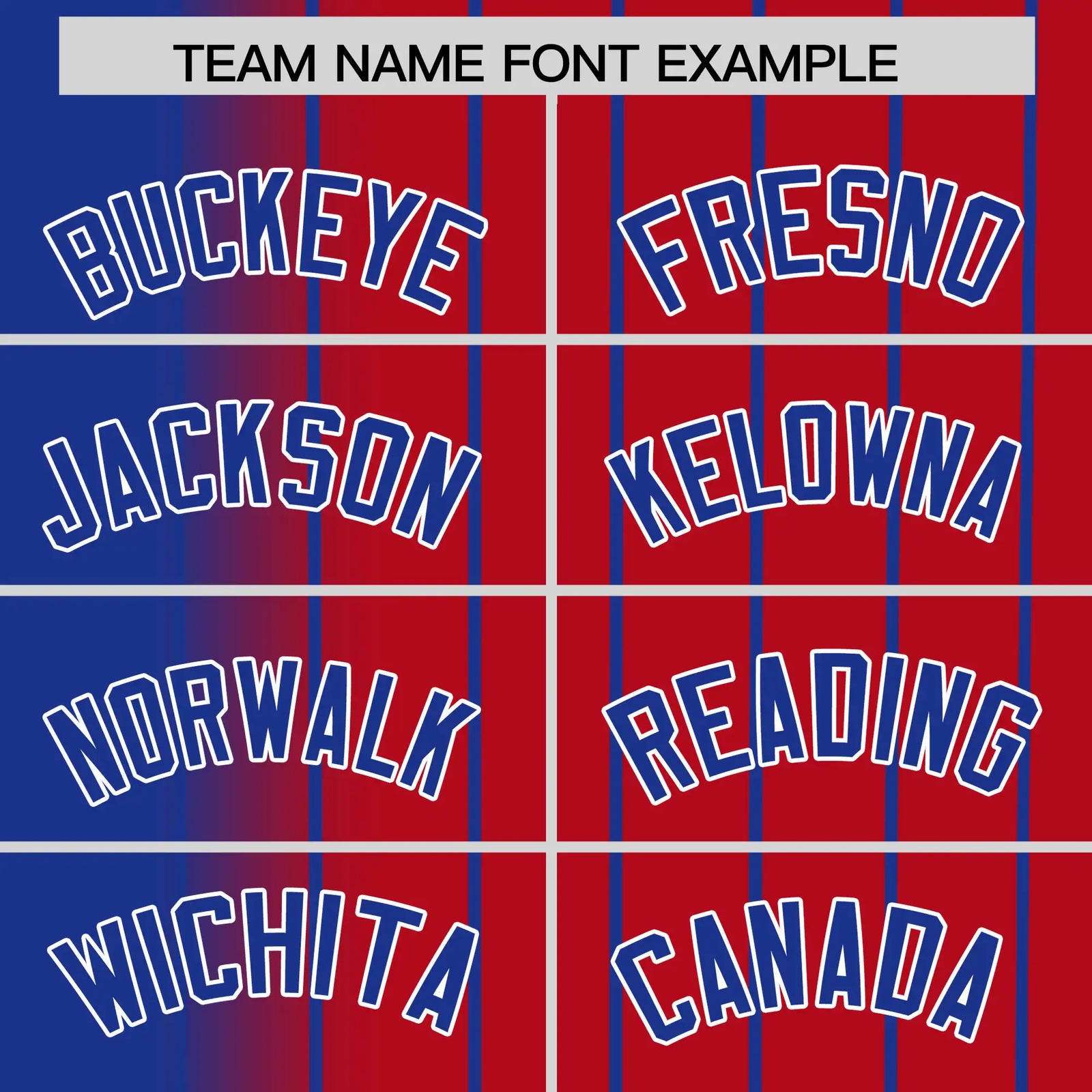 Custom Blue Crimson Pinstripe Blue Authentic Baseball Jersey