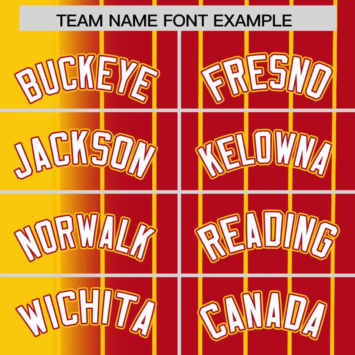 Custom Yellow Red Pinstripe White Authentic Baseball Jersey