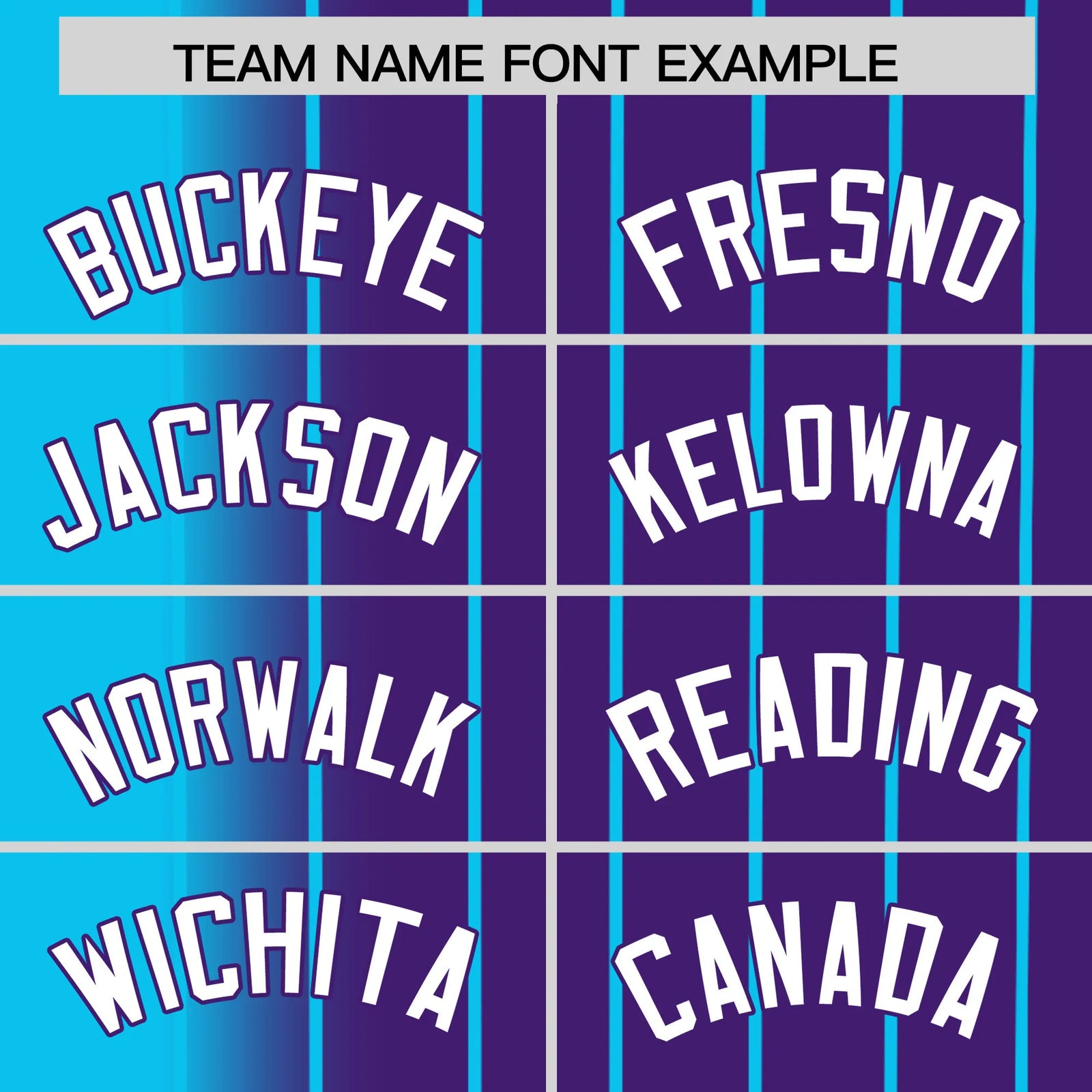 Custom Blue Purple Pinstripe White Authentic Baseball Jersey