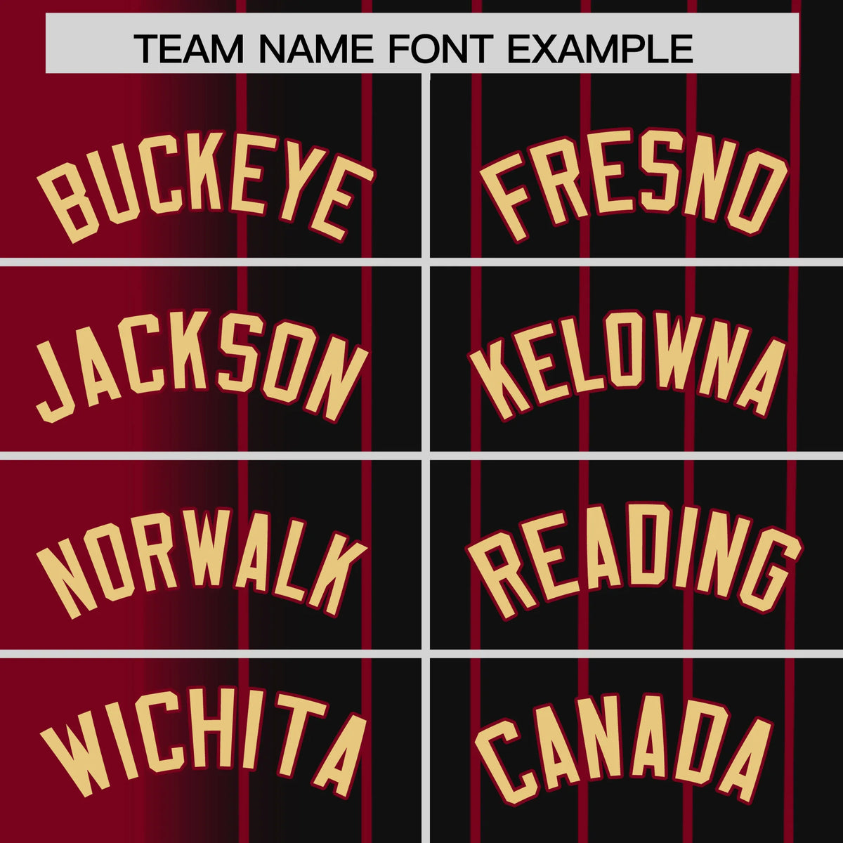 Custom Crimson Black Pinstripe Old-Gold Authentic Baseball Jersey
