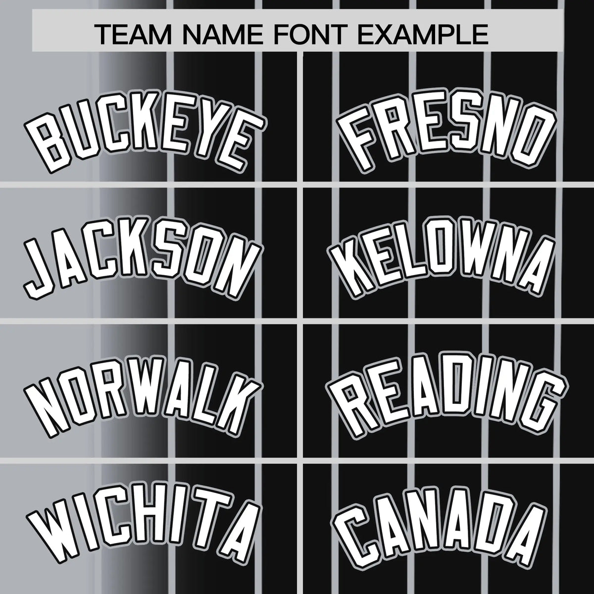 Custom Gray Black Pinstripe White Authentic Baseball Jersey