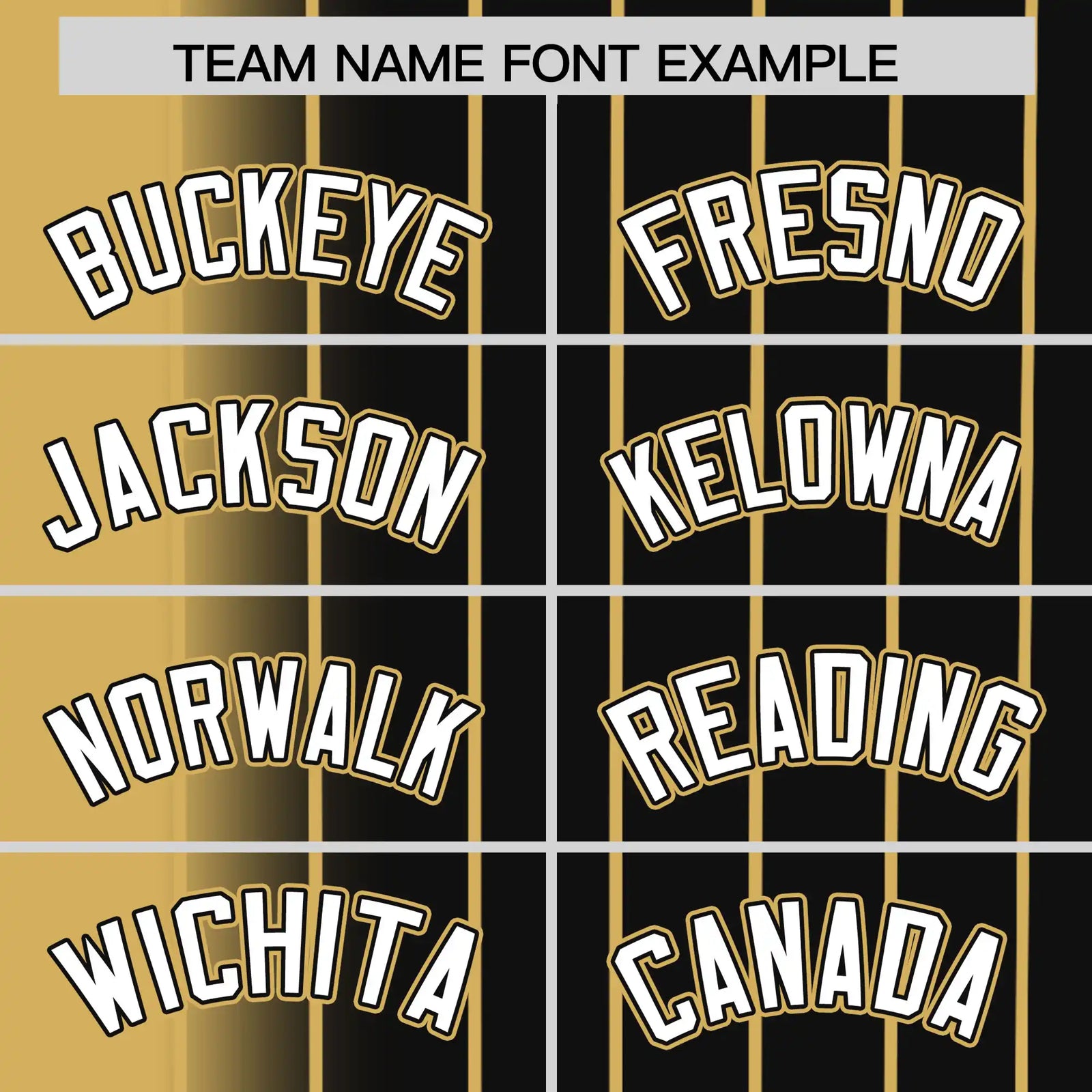 Custom Old-Gold Black Pinstripe White Authentic Baseball Jersey