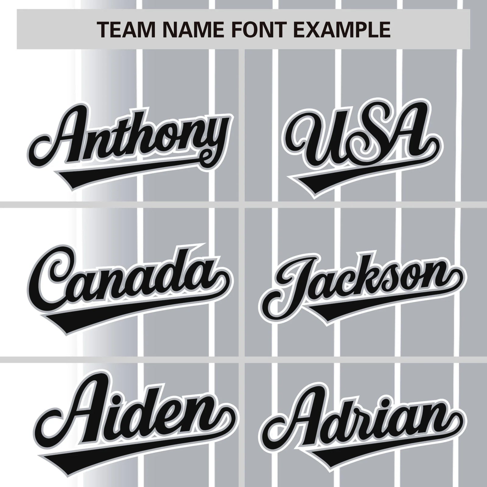 Custom White Gray Pinstripe Black Authentic Baseball Jersey