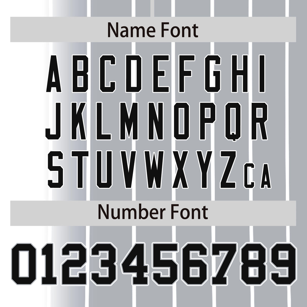 Custom White Gray Pinstripe Black Authentic Baseball Jersey