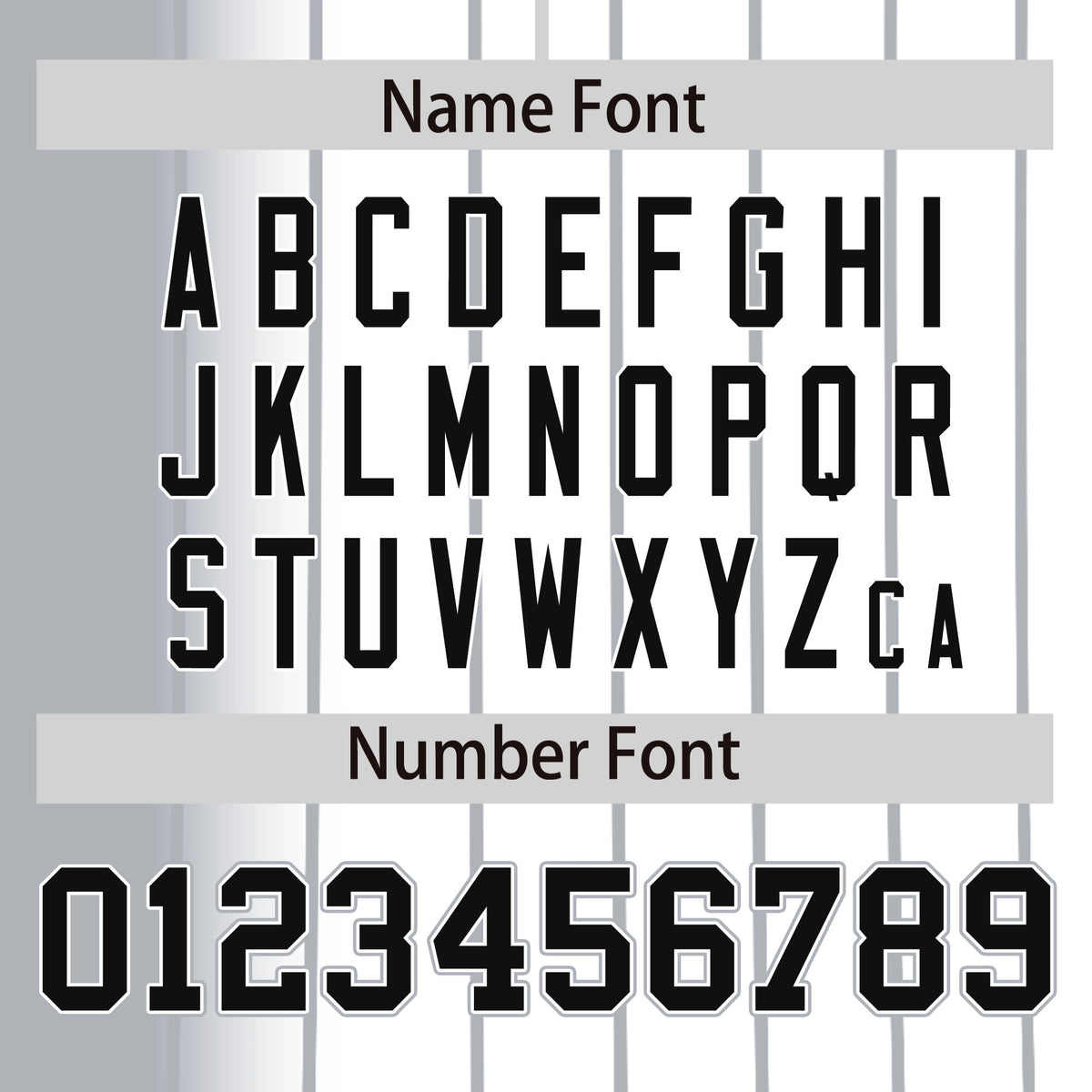 Custom Gray White Pinstripe Black Authentic Baseball Jersey