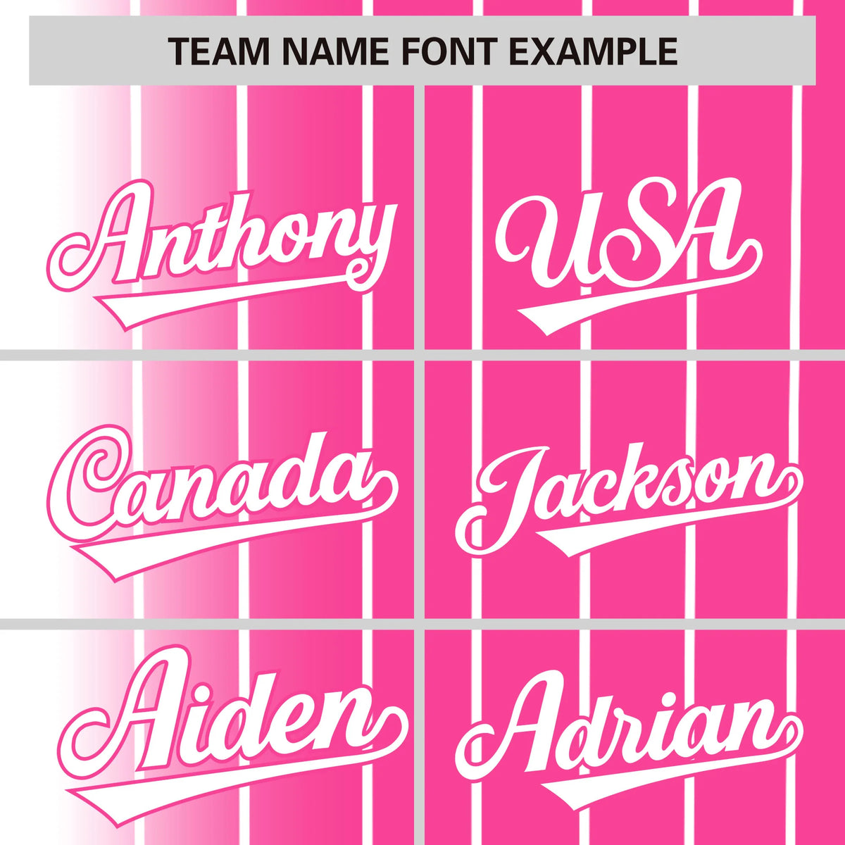 Custom White Pink Pinstripe White Authentic Baseball Jersey