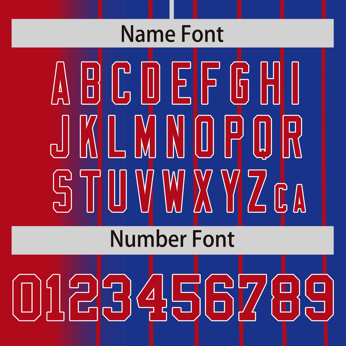 Custom Crimson Blue Pinstripe Crimson Authentic Baseball Jersey