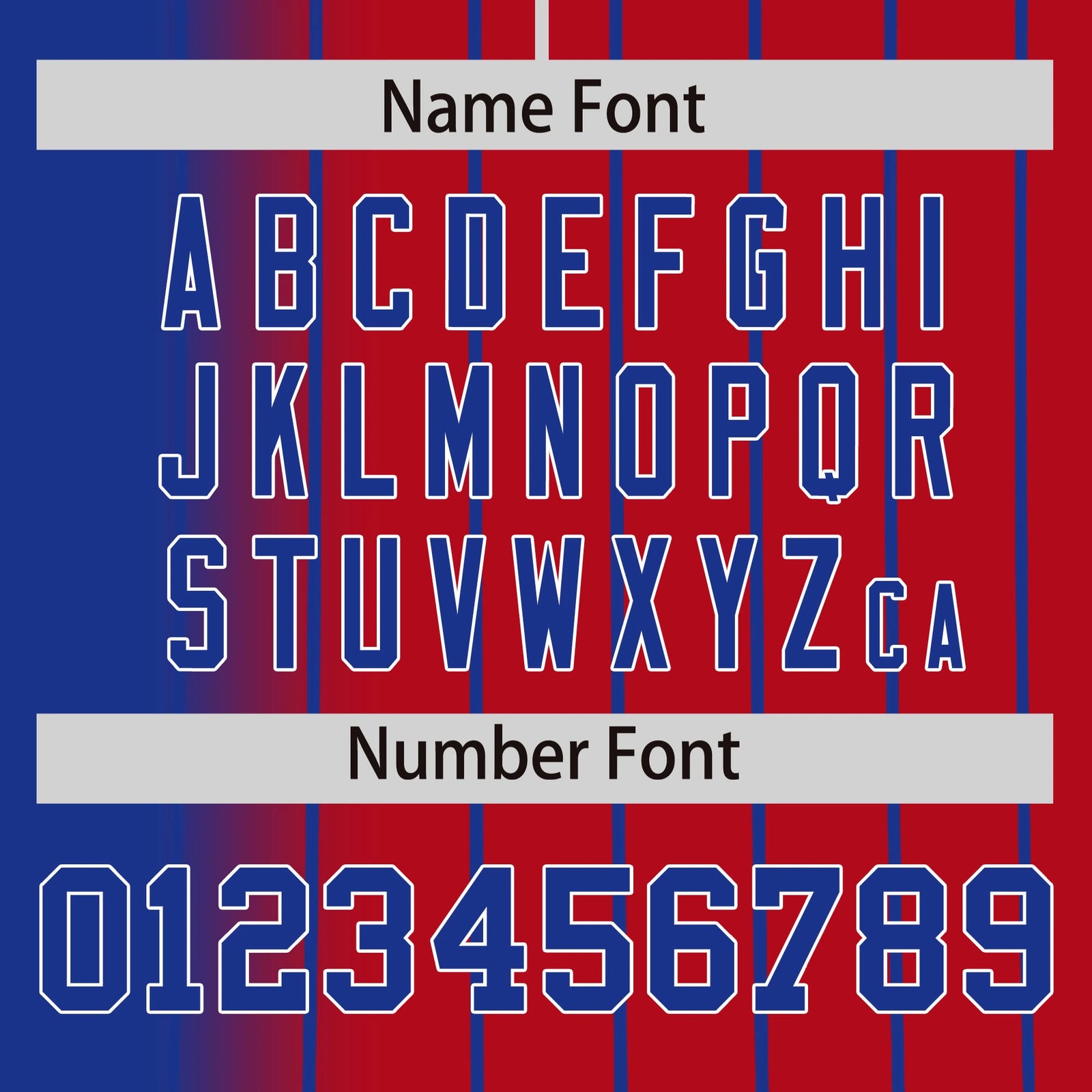 Custom Blue Crimson Pinstripe Blue Authentic Baseball Jersey