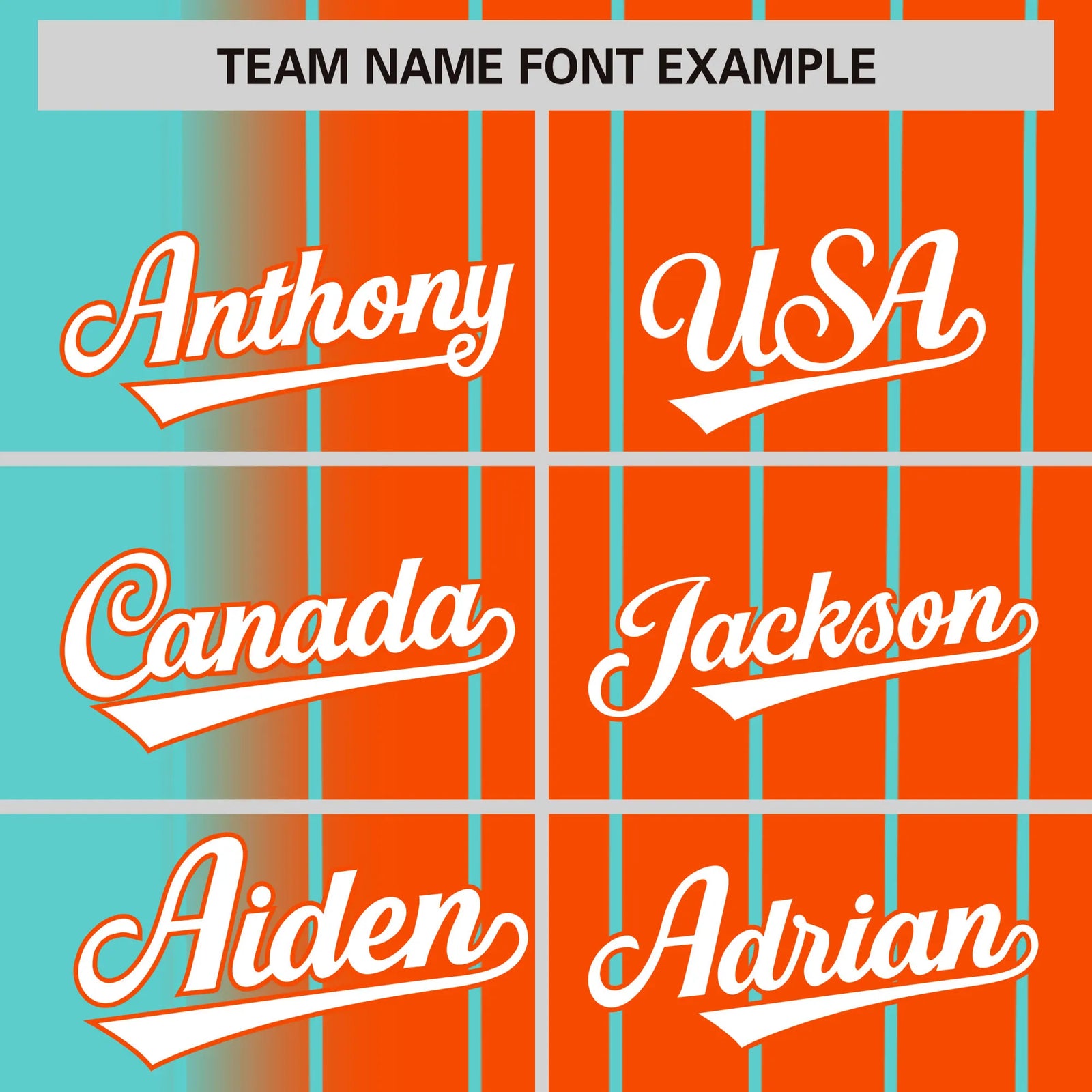 Custom Light-Blue Orange Pinstripe White Authentic Baseball Jersey