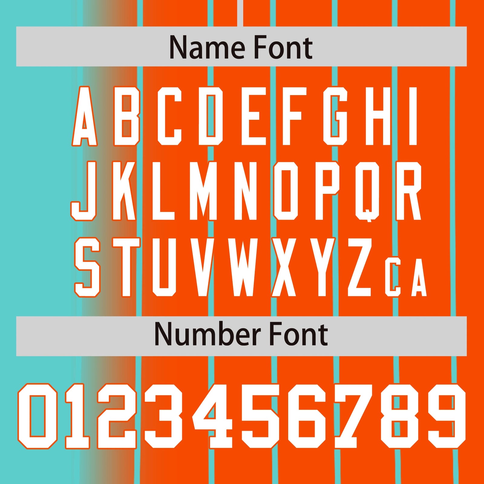 Custom Light-Blue Orange Pinstripe White Authentic Baseball Jersey