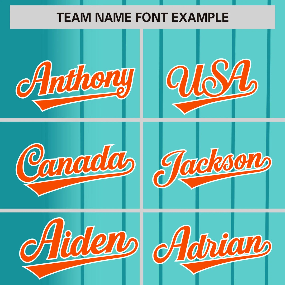 Custom Light-Blue Pinstripe Orange Authentic Baseball Jersey