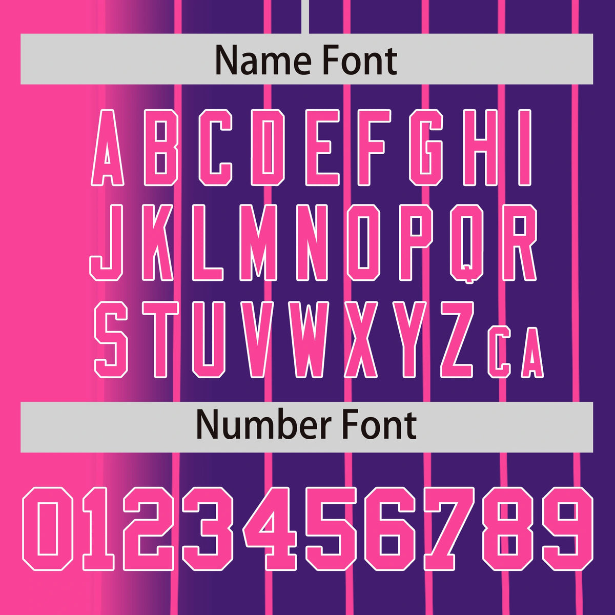 Custom Pink Purple Pinstripe Pink Authentic Baseball Jersey