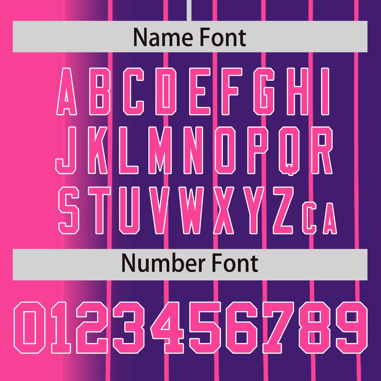 Custom Pink Purple Pinstripe Pink Authentic Baseball Jersey