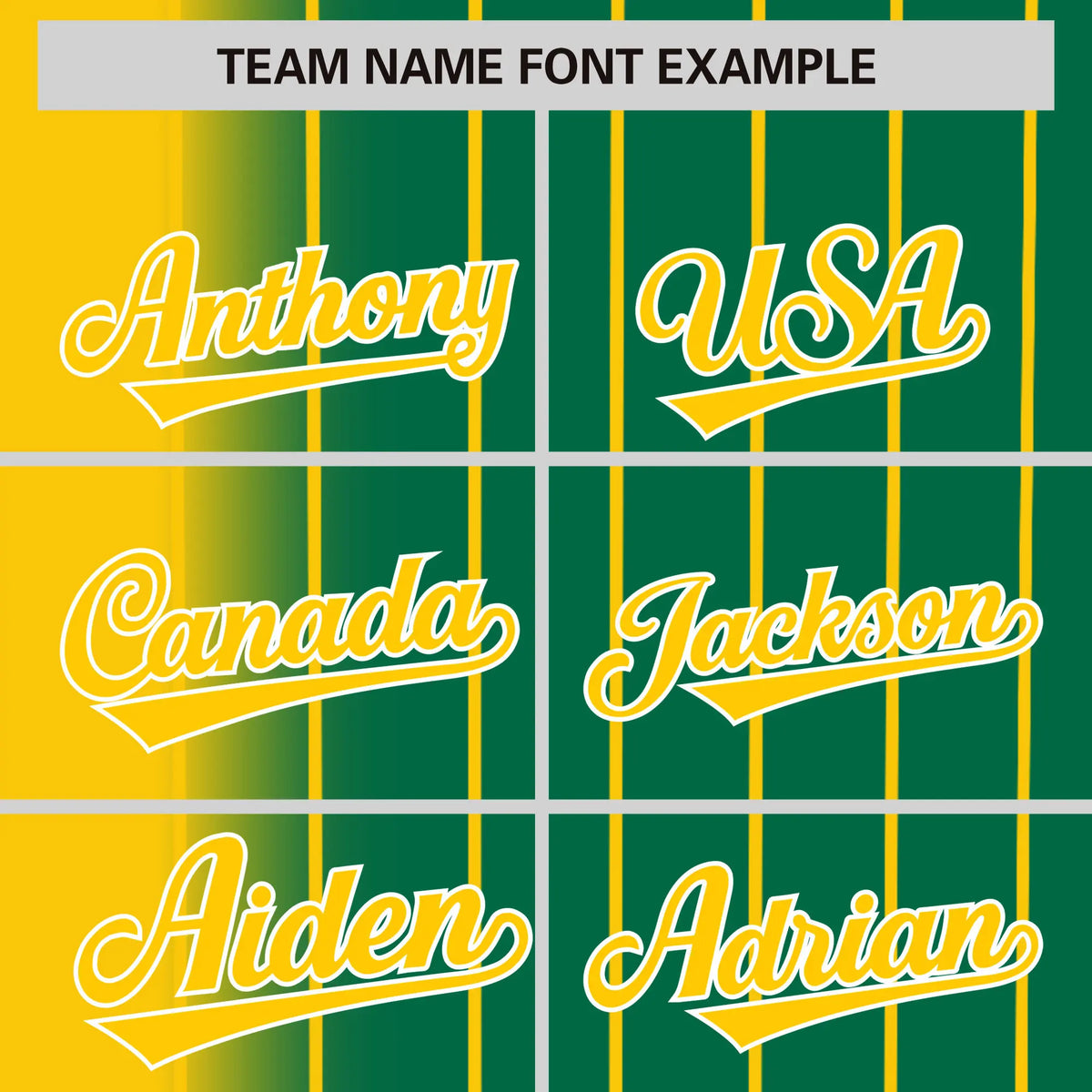 Custom Yellow Green Pinstripe Yellow Authentic Baseball Jersey